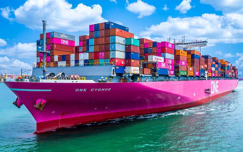 Large general cargo ship sells goods to international customers as an IC-DISC